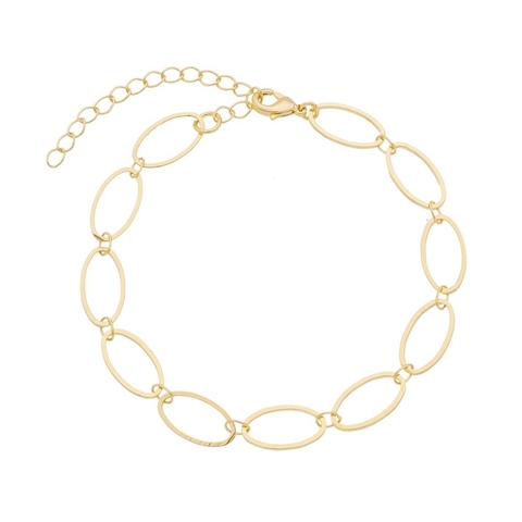 NAMORADA OUSADA- PULSEIRA DE ELOS OVAIS