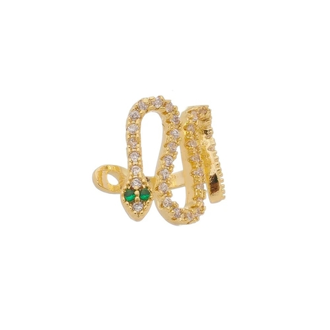 NAMORADA OUSADA- PIERCING FAKE DE COBRA CRAVEJADO