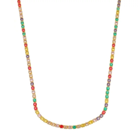 COLAR RIVIERA QUE NÃO VIRA COLORS PASTEL