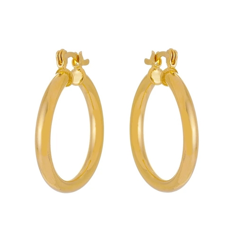 BRINCO ARGOLA DE TUBO GRANDE COM PINO ITALIANO STATEMENT