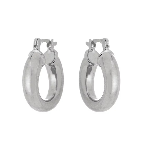 BRINCO DE ARGOLINHA M DE TUBO COM PINO ITALIANO NO RODIO STATEMENT (R)