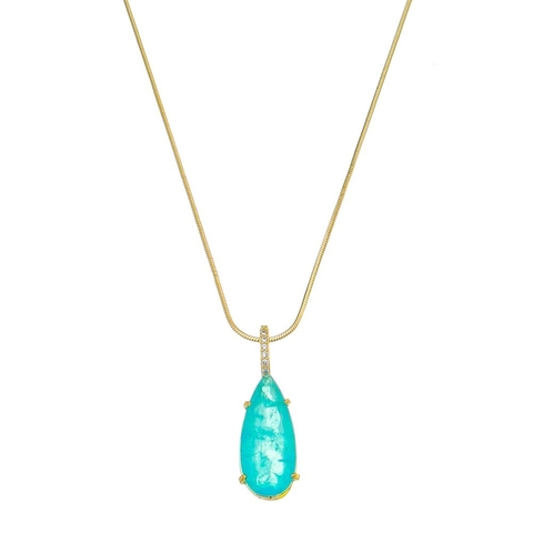 COLAR DE PEDRA FUSION GOTA PARAÍBA BRASIL