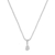 COLAR DE BOLINHAS E GOTA CRISTAL (R)