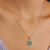 CONJUNTO DE GOTA COM PEDRA AZUL TOPÁZIO ESTER na internet