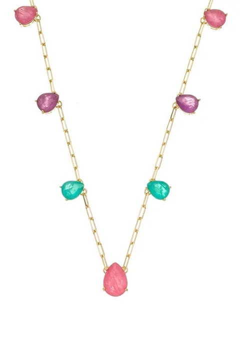 COLAR COM GOTAS FUSION COLORIDAS