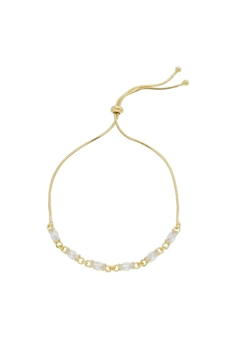 PULSEIRA AJUSTÁVEL COM NAVETES DE ZIRCÔNIA