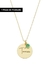 COLAR MEDALHA COM NOME E CRISTAL TURMALINA UNIQUE