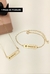 PULSEIRA PERSONALIZADA MÚSICA SPOTIFY NO OURO UNIQUE - comprar online