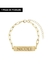 PULSEIRA PERSONALIZADA CORRENTE CARTIER E NOME UNIQUE