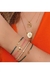 PULSEIRA AJUSTÁVEL ESTRELA COM CRISTAIS E TASSEL AZUL na internet