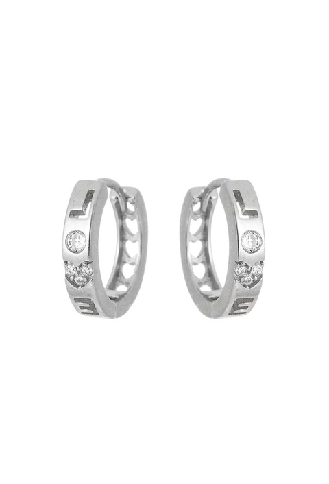 BRINCO ARGOLA CRAVEJADA LOVE NO RÓDIO