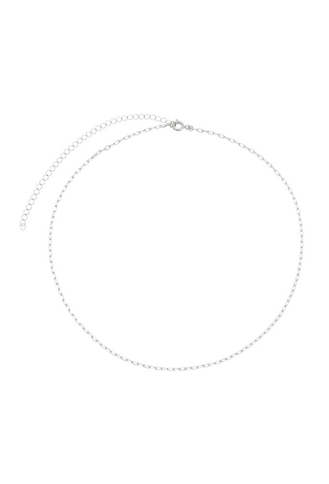 CHOKER DE ELOS FINA NO RÓDIO