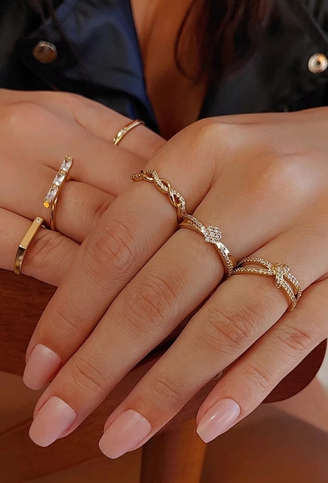 MIX DE ANÉS COM ZIRCÔNIAS | EVER