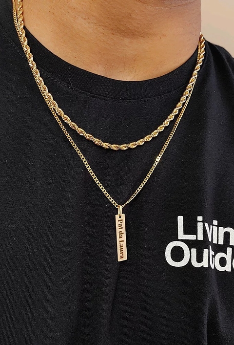 MIX DE COLARES MASCULINOS COM PERSONALIZADO | ELO