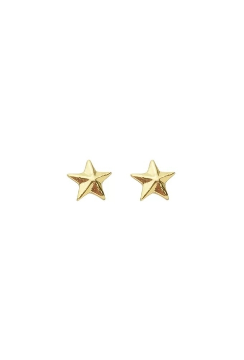 BRINCO DELICADO DE ESTRELA NO OURO PINK GLAM