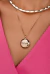 COLAR RELICÁRIO PERSONALIZADO NOME E DATA PINK GLAM - comprar online