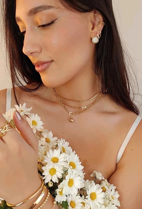 MIX DE BRINCOS CRAVEJADOS LUXO l WELCOME SPRING