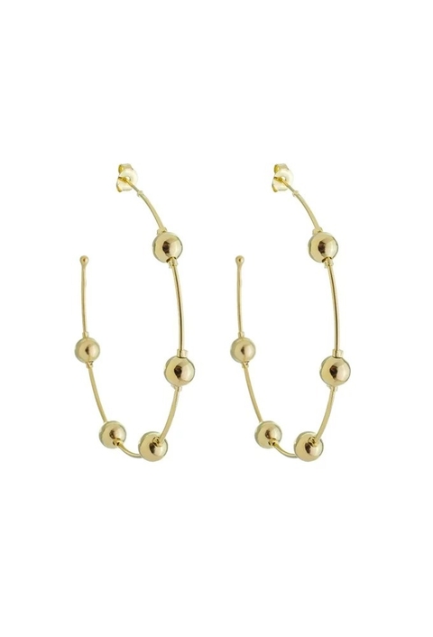 BRINCO DE ARGOLA COM BOLA