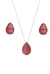 CONJUNTO DE GOTA NA COR RUBELITA LEITOSA CJ074-O