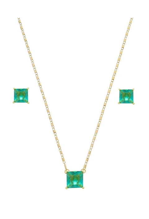 CONJUNTO TURMALINA QUADRADA CJ043-O