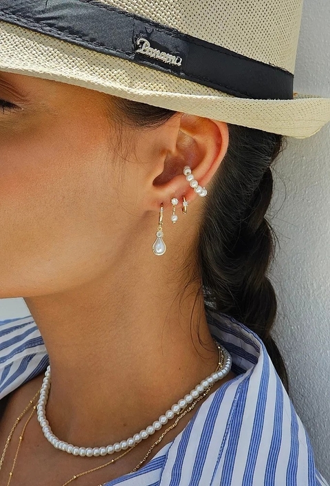 MIX COM PÉROLAS ELEGANTES l MYKONOS