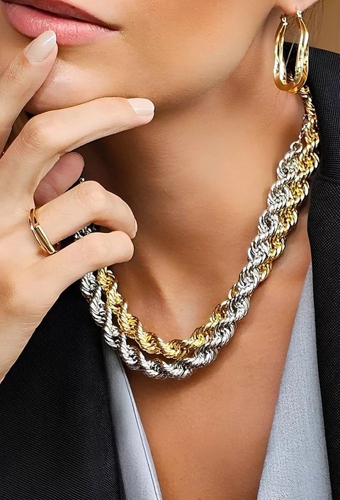 MIX CORDÃO BAIANO OURO E RÓDIO MODERNO l METRÓPOLE