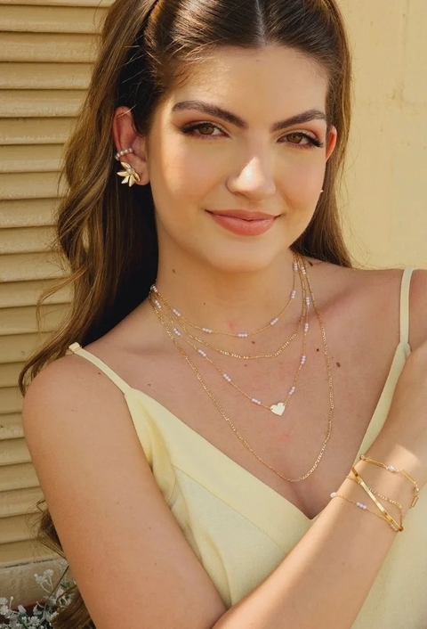 MIX COM COLAR FÍGARO E COLAR DE PÉROLAS | WELCOME SPRING 2024