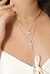 MIX DE COLARES RIVIERA CRISTAL E CANOTILHO NO OURO l AFETO - comprar online