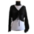POOL - Cropped preto de tricot