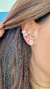 Piercing Moissanite Oval - comprar online