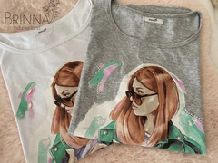 Remera Amelia Gris.