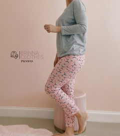Pijama de mangas largas en internet