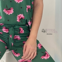 Pijama verde prima - comprar online