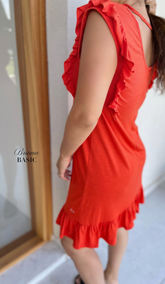 Vestido volados - Brinna Clothes
