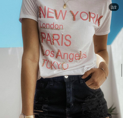 Remera ciudades. - comprar online