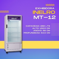 Heladera Exhibidora Vertical Inerlo MT12 290L