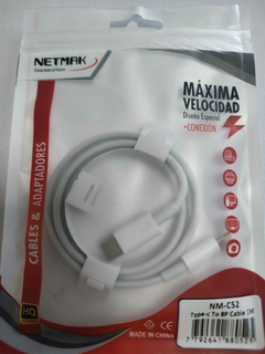 Cable Tipo C a Lightning (iPhone) Netmak 1M en internet