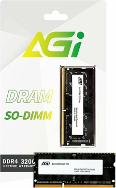 Memoria Ram AGi Sodimm DDR4 8Gb 3200Mhz