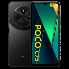 Celular Xiaomi Poco C75 Gold & Green & Black 4G - comprar online