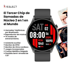 Reloj Kieslect Kr Calling Black