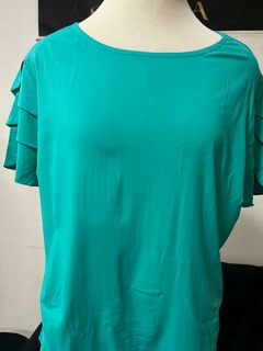 Imagem do Blusa em Viscose manga pétalas - 1140528