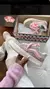 Tênis Feminino Rosa com CINZA