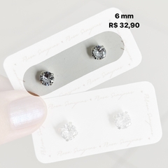 Brinco Ponto de Luz Redondo - Prata 925 na internet