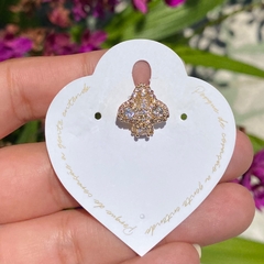 Piercing Fake 3 Corações Semijoia - comprar online
