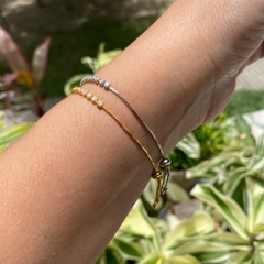 Pulseira Riviera Gravatinha Semijoia na internet