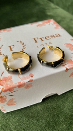 Argola esmaltada P - comprar online