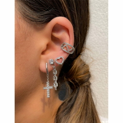 Piercing Fake Zig Zag Semijoia na internet