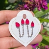 Ear Line Cherry Fusion Semijoia