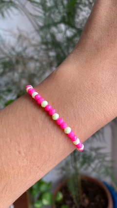 Pulseira Cristal Neon na internet