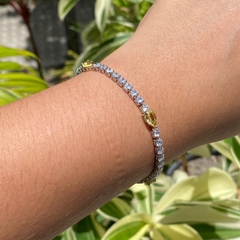 Pulseira Riviera Gotas Citrino Semijoia na internet